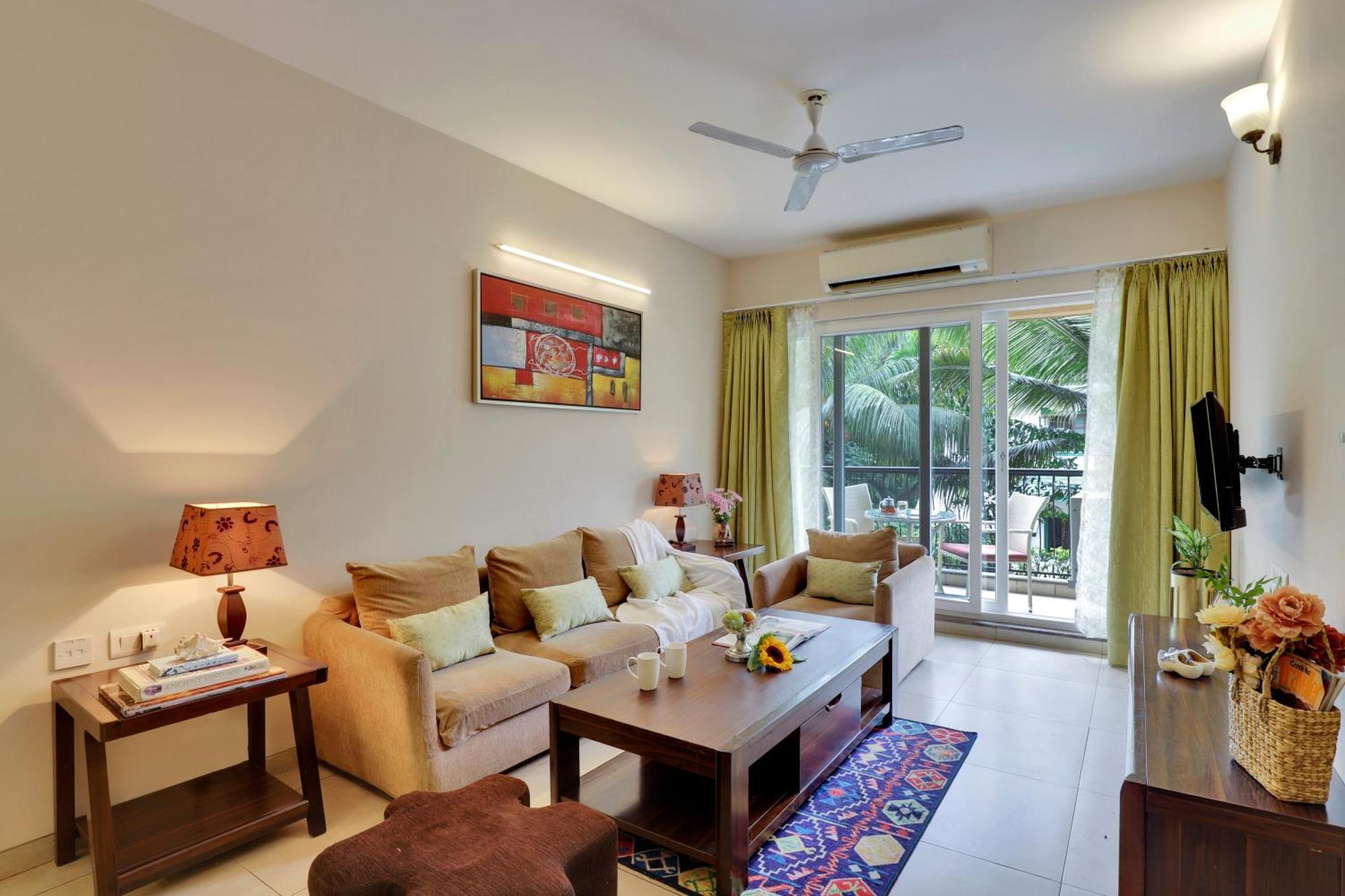 Veera Strand Park Serviced Apartments Near Calangute Esterno foto
