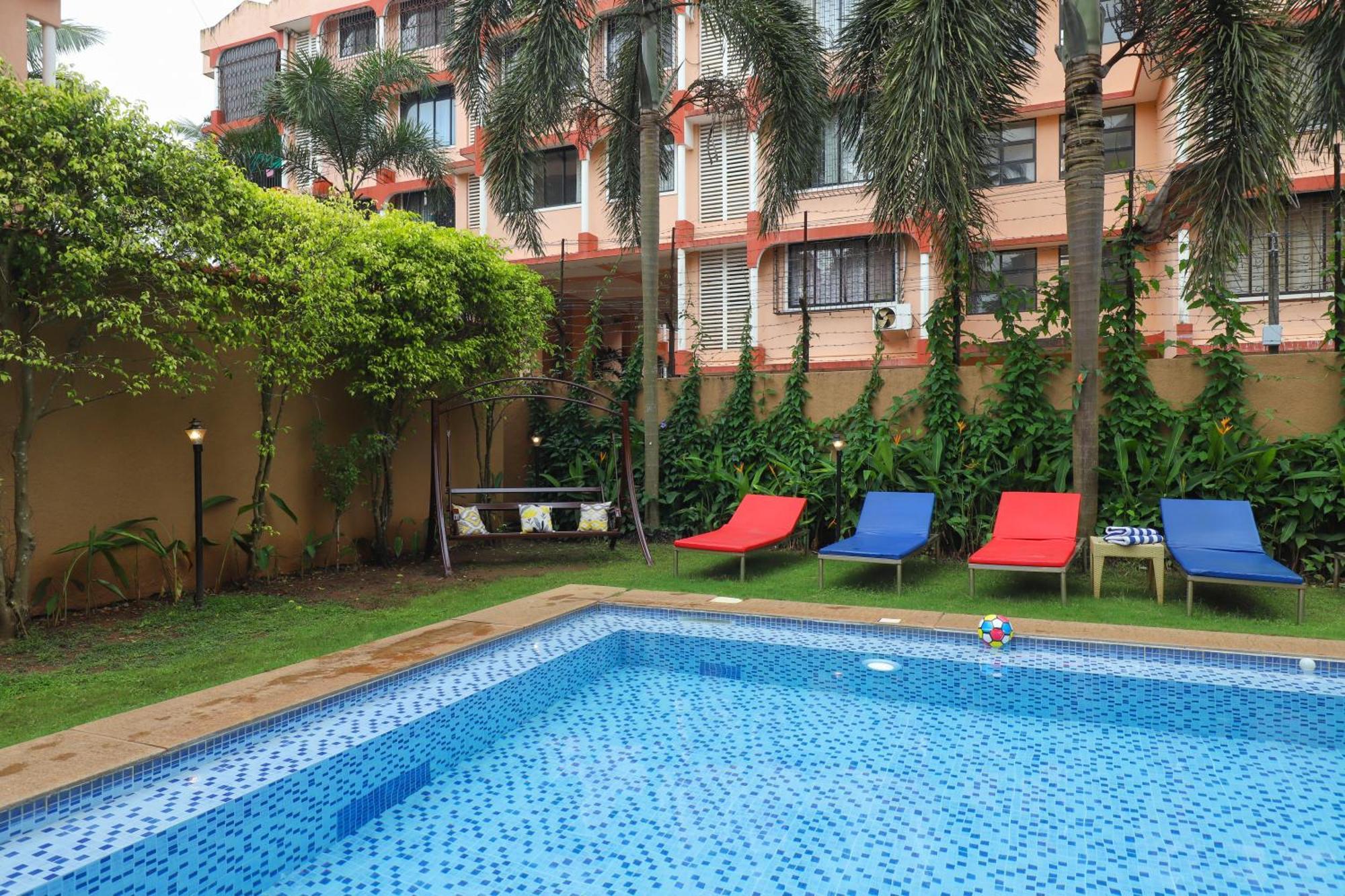 Veera Strand Park Serviced Apartments Near Calangute Esterno foto
