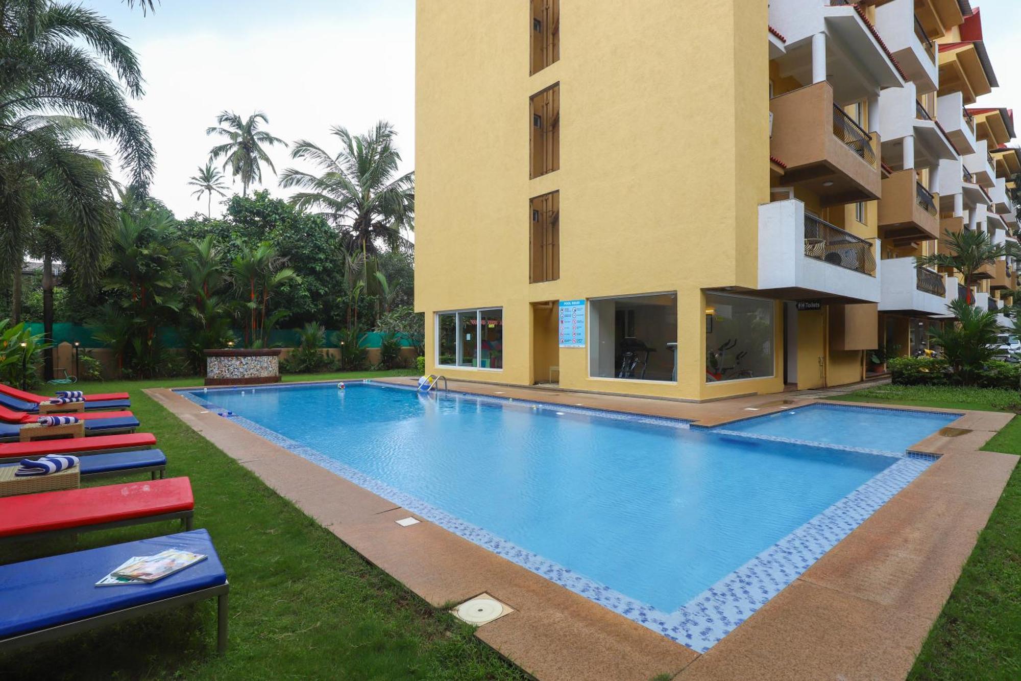 Veera Strand Park Serviced Apartments Near Calangute Esterno foto
