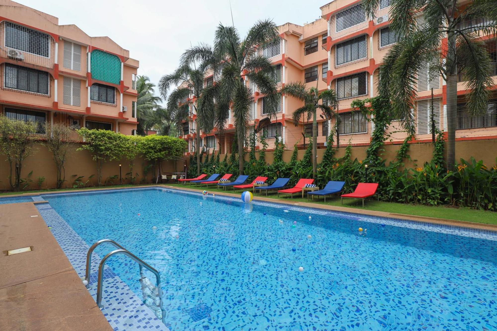 Veera Strand Park Serviced Apartments Near Calangute Esterno foto