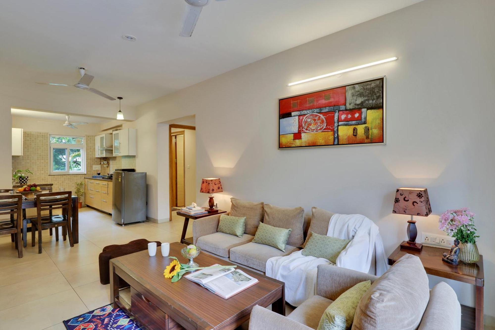 Veera Strand Park Serviced Apartments Near Calangute Esterno foto
