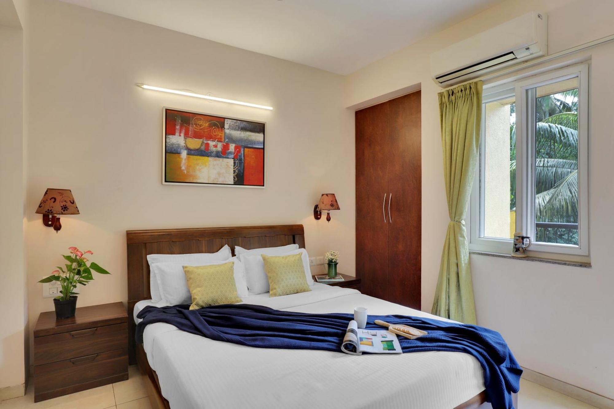 Veera Strand Park Serviced Apartments Near Calangute Esterno foto